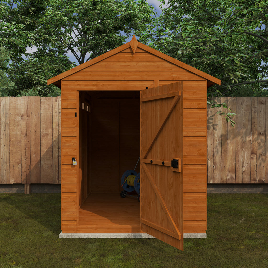 Flex Shiplap Timber Apex Security Shed