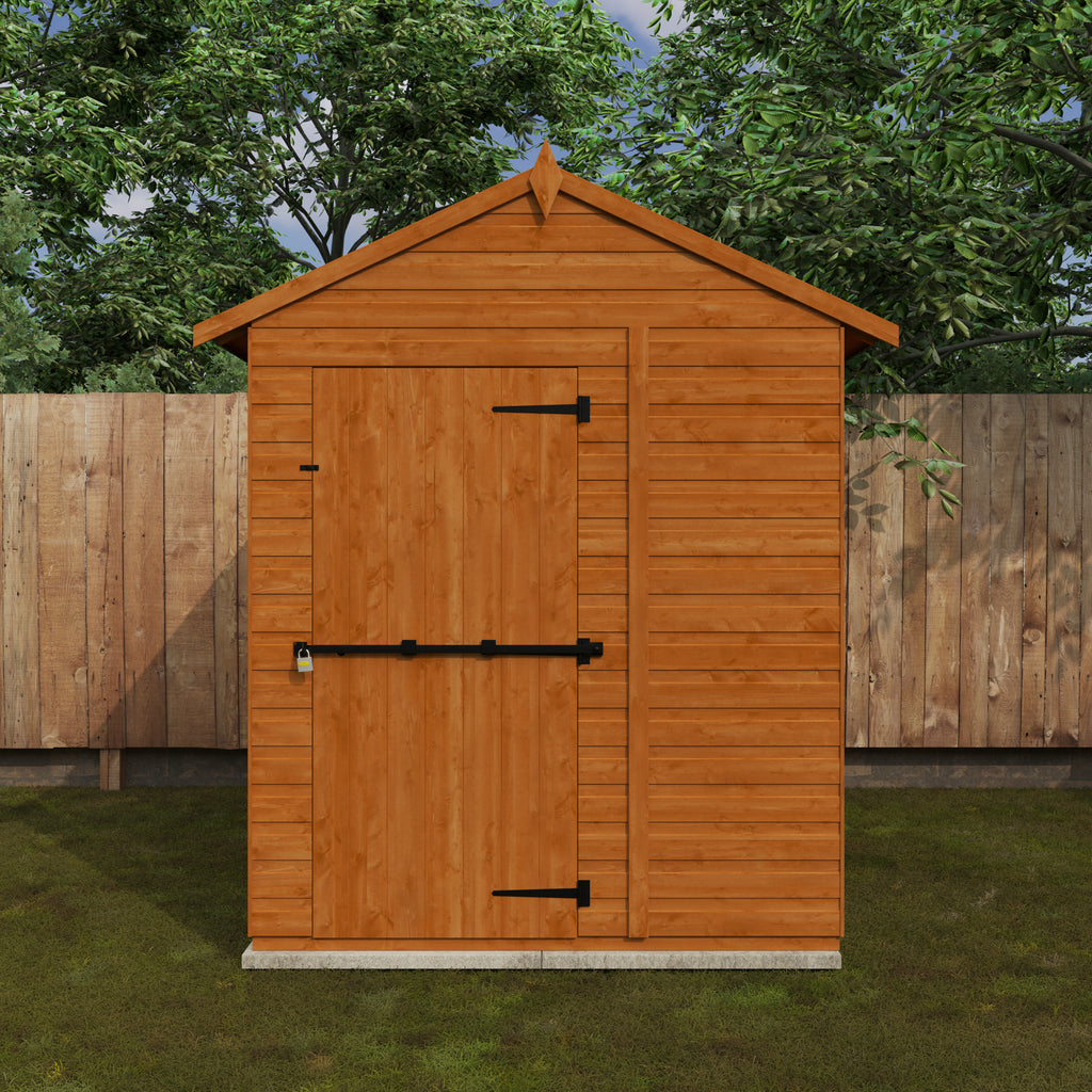 Flex Shiplap Timber Apex Security Shed