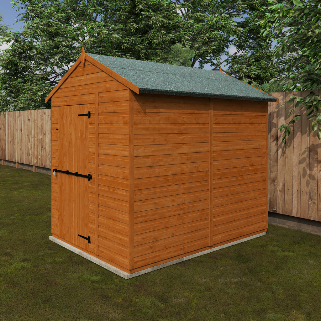 Flex Shiplap Timber Apex Security Shed