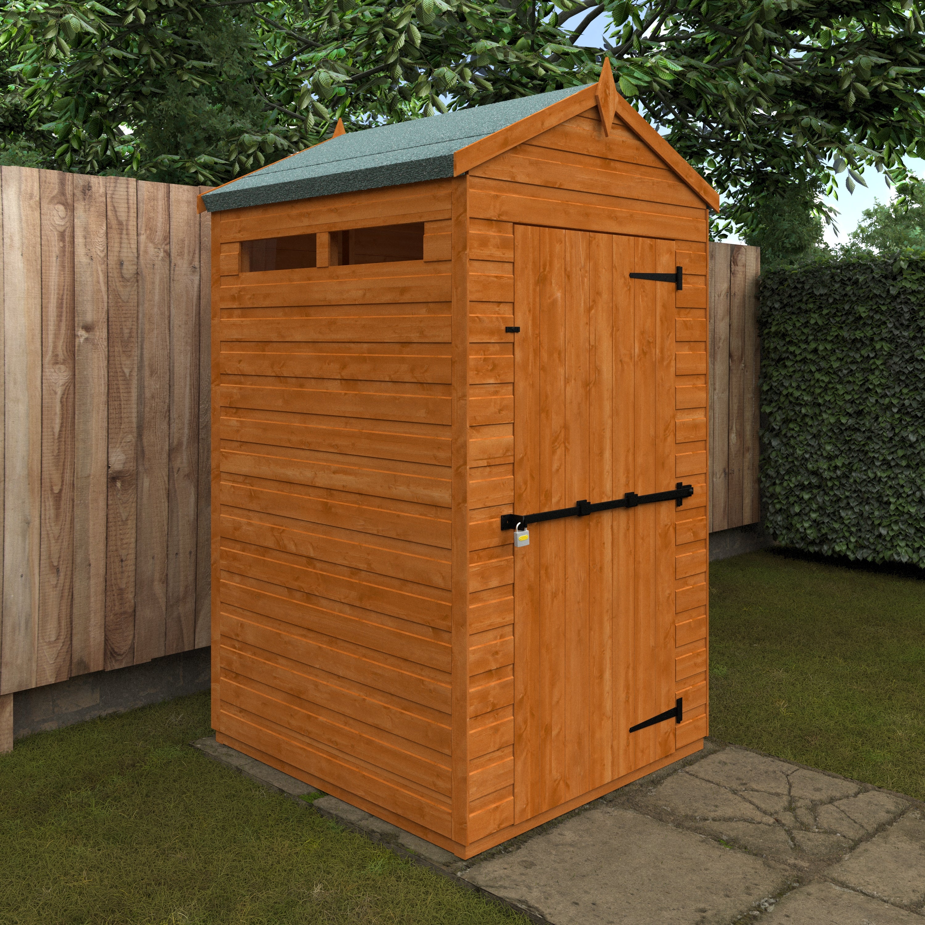 Flex Shiplap Timber Apex Security Shed