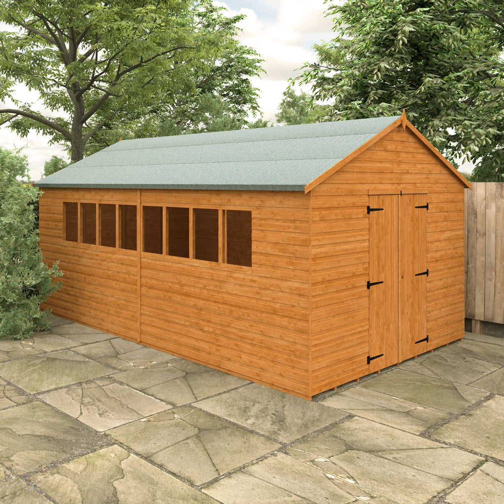 Shiplap Timber Workshop Shed