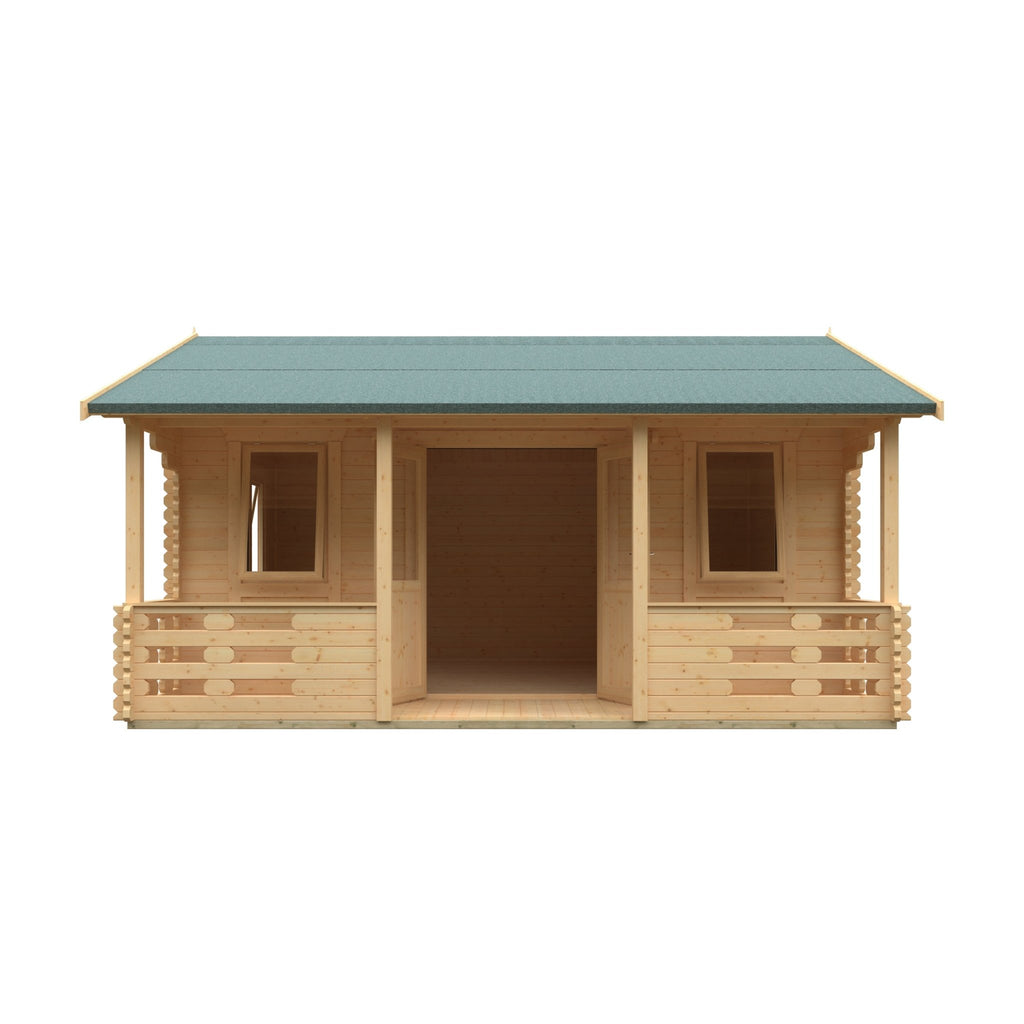 Adlington Log Cabin 44mm - log cabin