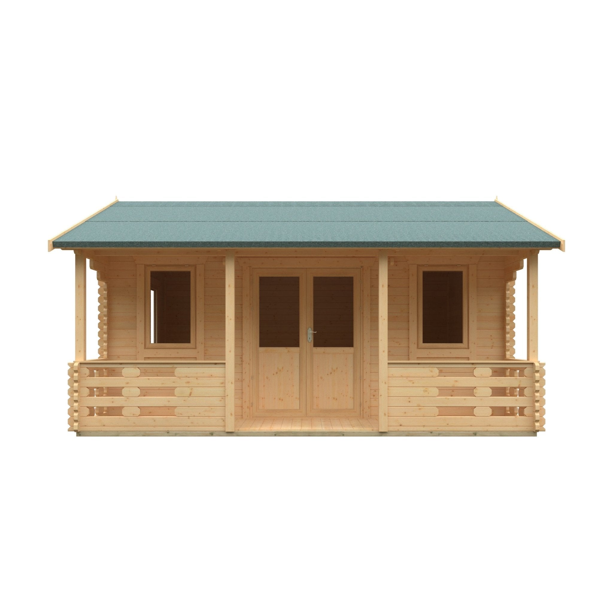 Adlington Log Cabin 44mm - log cabin