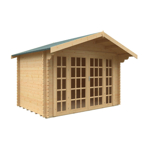 Balmoral 44mm Log Cabin - Log Cabin Garden Building