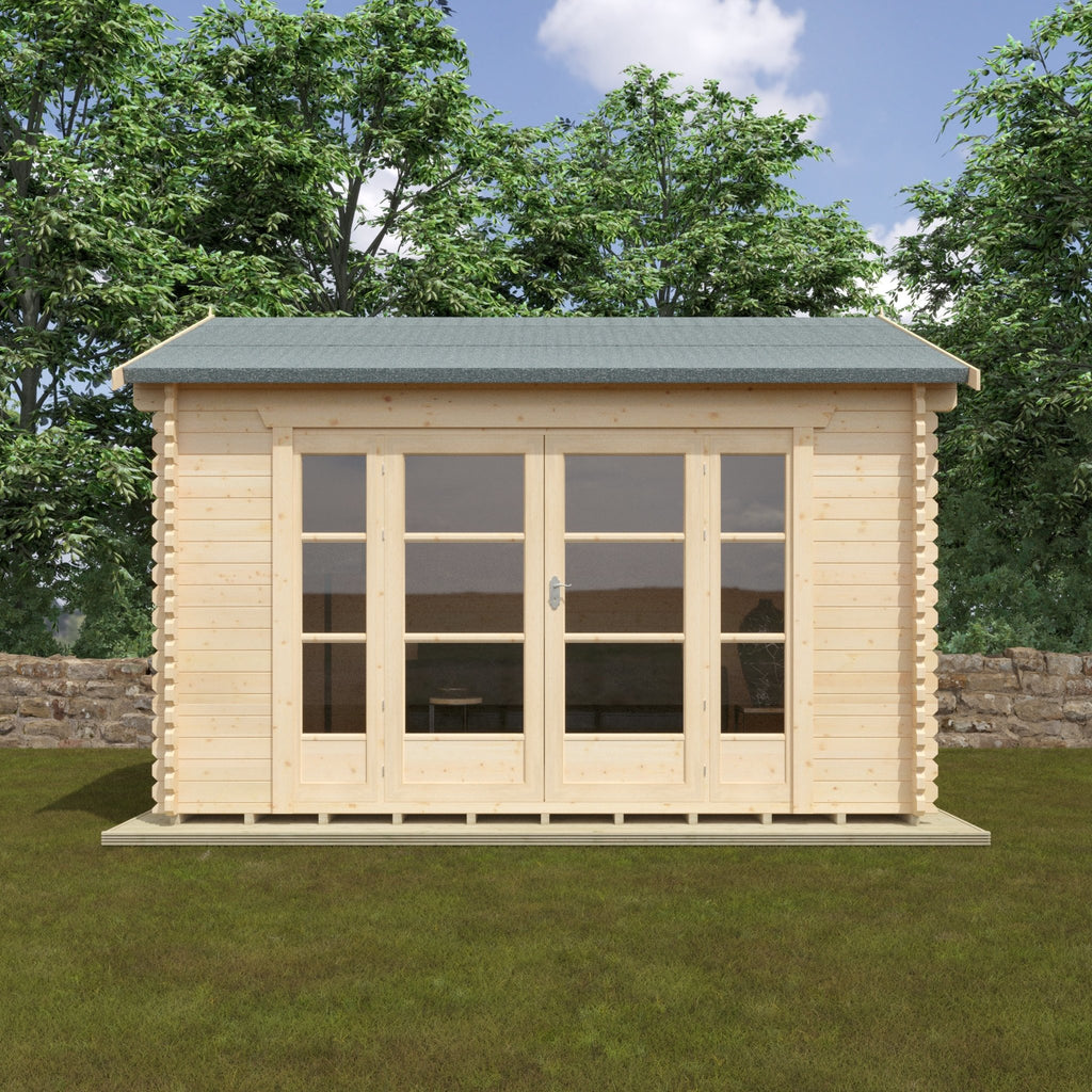 Bamber 44mm Log Cabin - Log Cabin