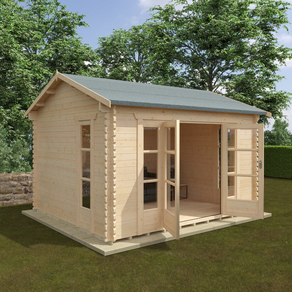 Bamber 44mm Log Cabin - Log Cabin