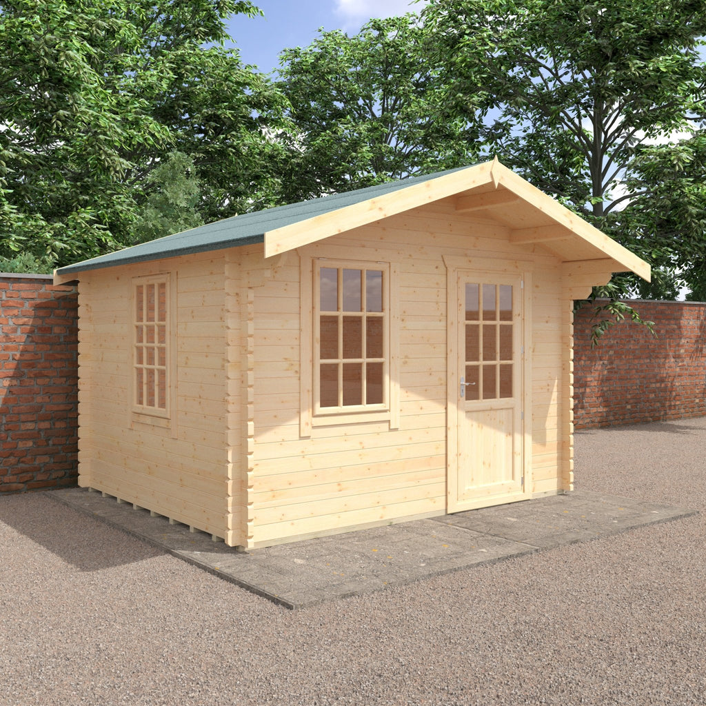 Carrington 44mm Log Cabin - Log Cabin