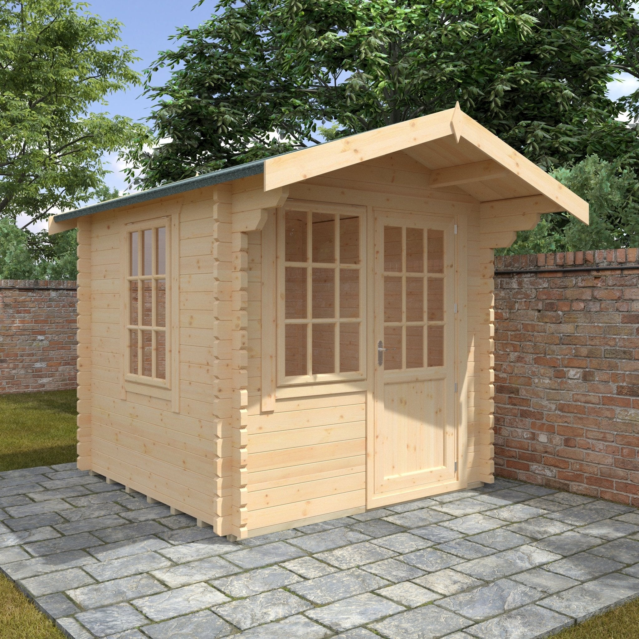 Carrington 44mm Log Cabin - Log Cabin