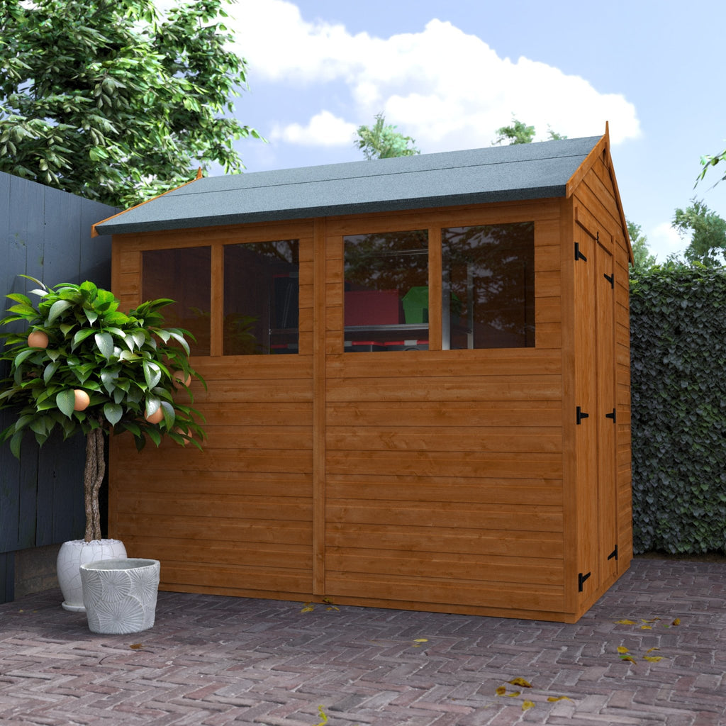 Flex Double Door Shiplap Timber Apex Shed - Shed