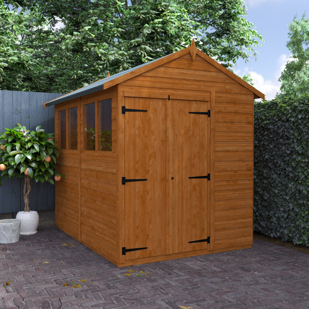 Flex Double Door Shiplap Timber Apex Shed - Shed