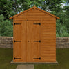 Flex Double Door Windowless Shiplap Timber Apex Shed - Shed