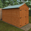 Flex Double Door Windowless Shiplap Timber Apex Shed - Shed