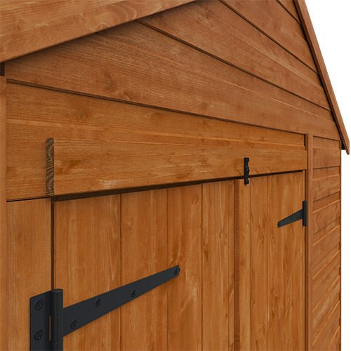 Flex Double Door Windowless Shiplap Timber Apex Shed - Shed