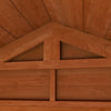 Flex Shiplap Timber Double Door Apex Security Shed - Shed