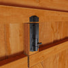 Flex Shiplap Timber Double Door Apex Security Shed - Shed