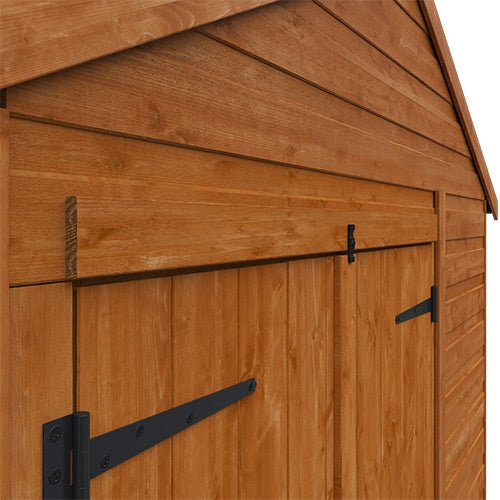 Flex Shiplap Timber Double Door Apex Security Shed - Shed
