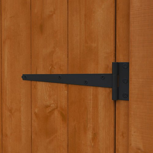 Flex Shiplap Timber Double Door Apex Security Shed - Shed