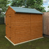Flex Shiplap Timber Double Door Apex Security Shed - Shed