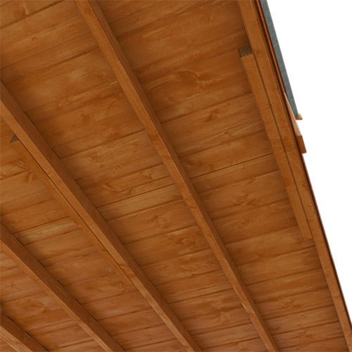 Flex Shiplap Timber Double Door Apex Security Shed - Shed
