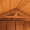 Flex Shiplap Timber Double Door Apex Security Shed - Shed