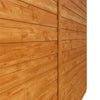 Flex Shiplap Timber Double Door Apex Security Shed - Shed