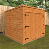 Flex Shiplap Timber Pent Bike Store - Storage