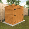 Flex Shiplap Timber Pent Bike Store - Storage