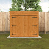 Flex Shiplap Timber Pent Bike Store - Storage