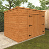 Flex Shiplap Timber Pent Bike Store - Storage