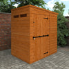 Flex Shiplap Timber Pent Security Shed - Shed