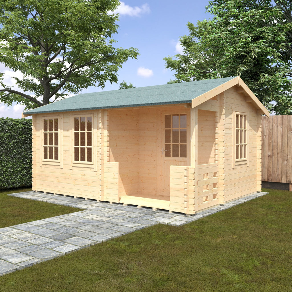 Gyles 44mm Log Cabin - log cabin