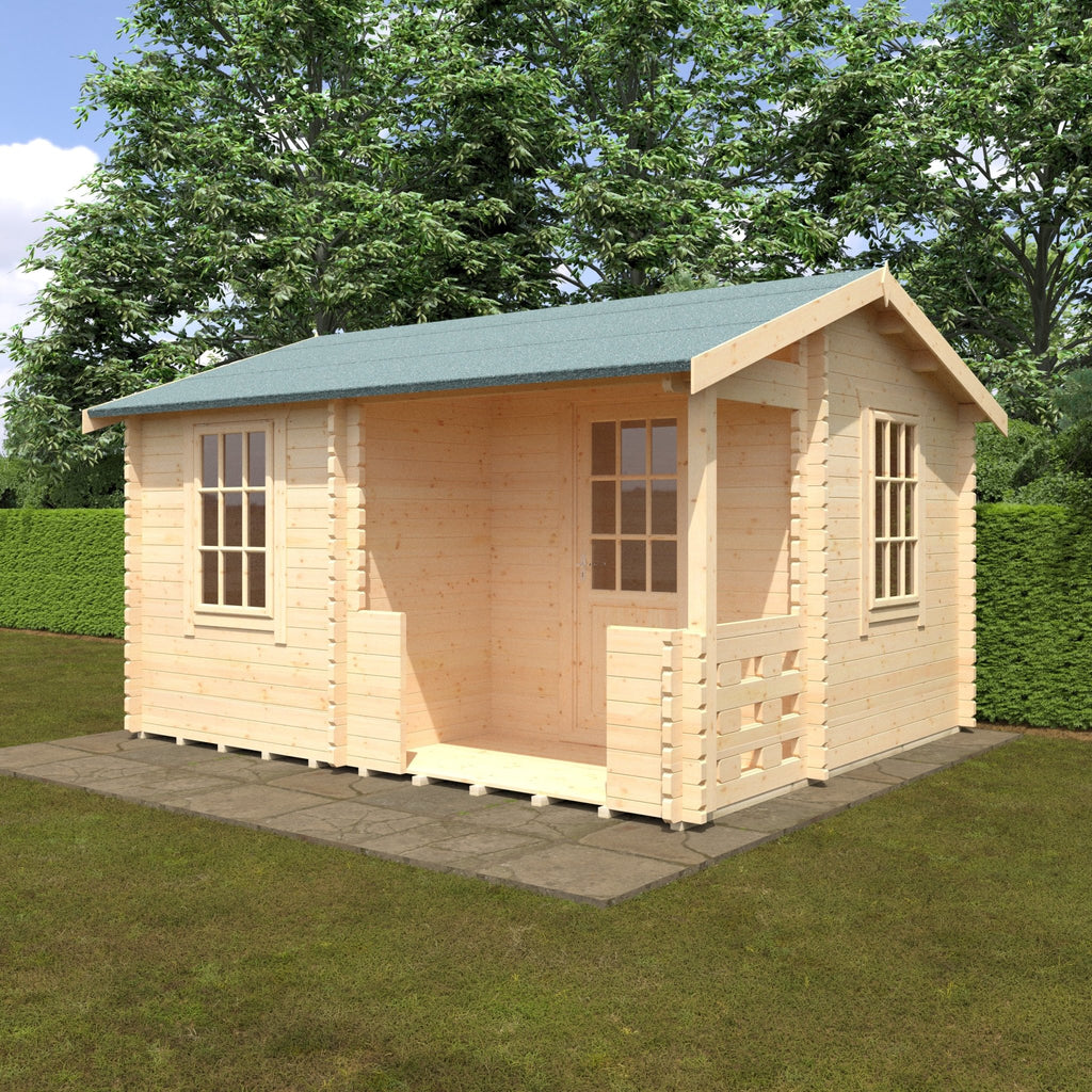 Gyles 44mm Log Cabin - log cabin