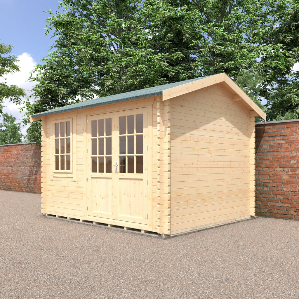 Henley 44mm Log Cabin - Log Cabin