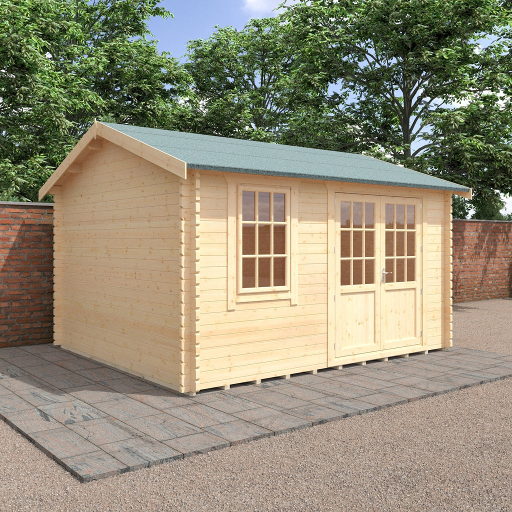 Henley 44mm Log Cabin - Log Cabin