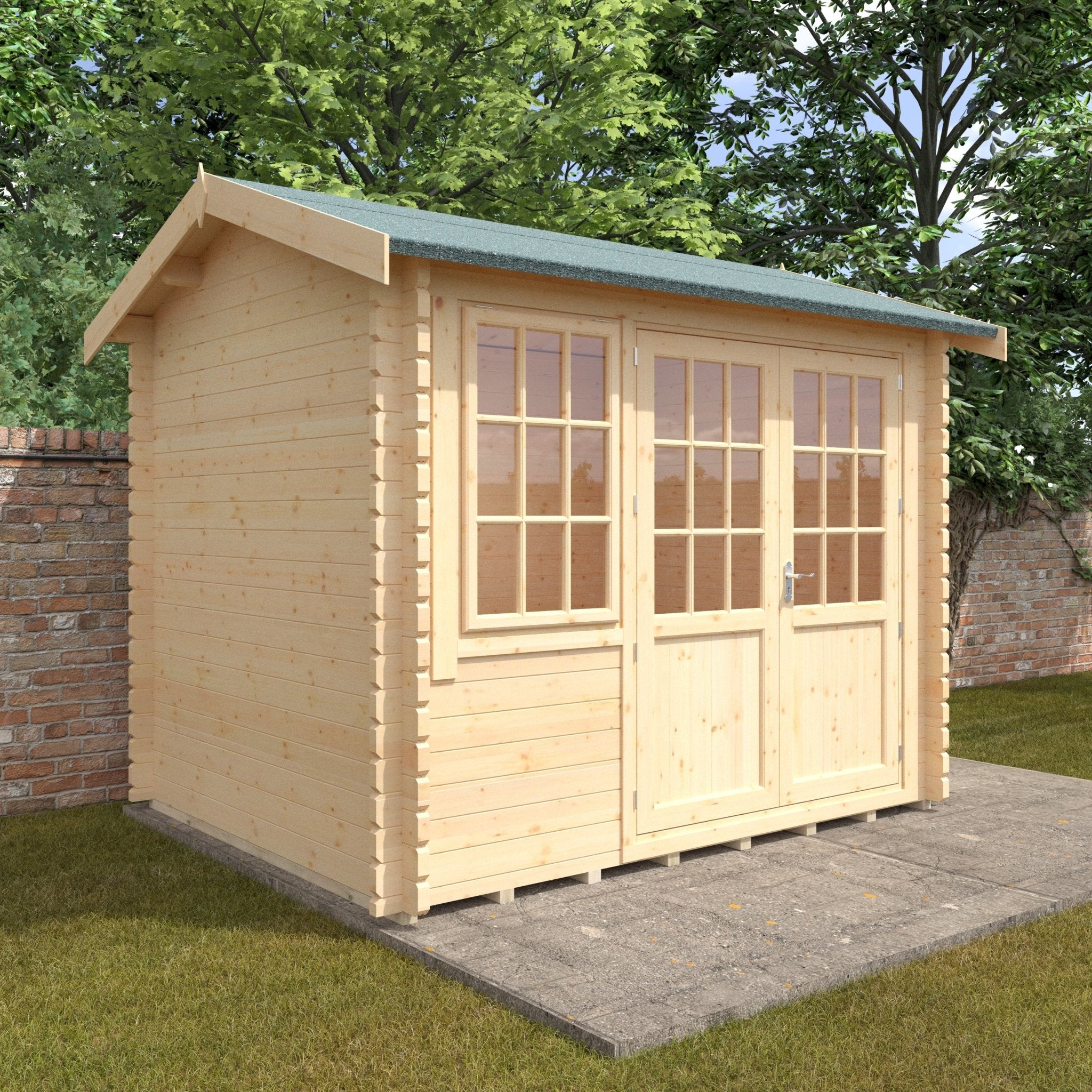 Henley 44mm Log Cabin - Log Cabin