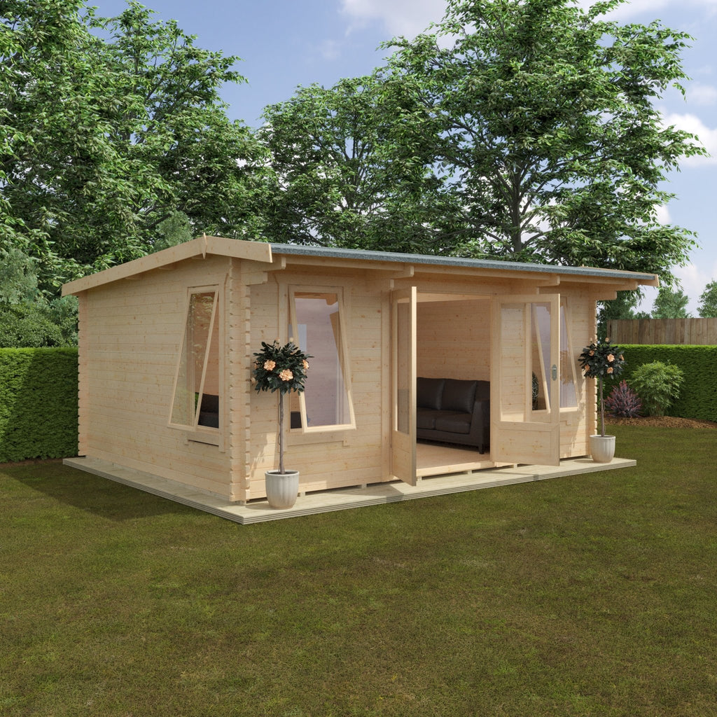 Jacob 44mm Log Cabin - Log Cabin