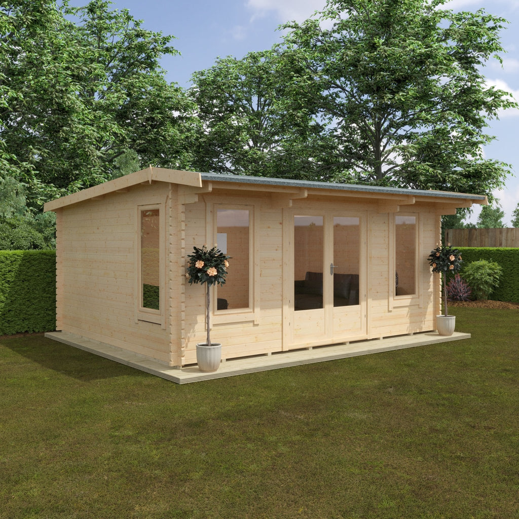 Jacob 44mm Log Cabin - Log Cabin