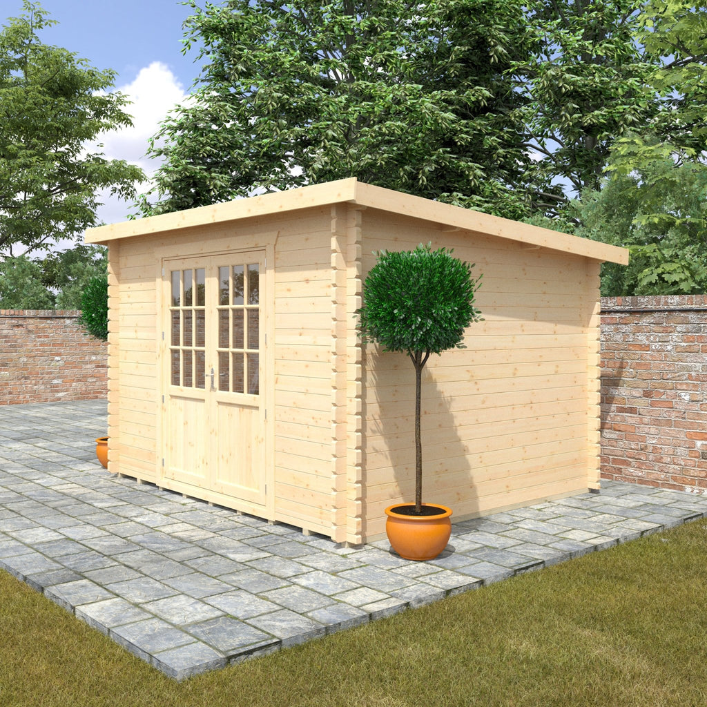 Kingsley 44mm Log Cabin - Log Cabin