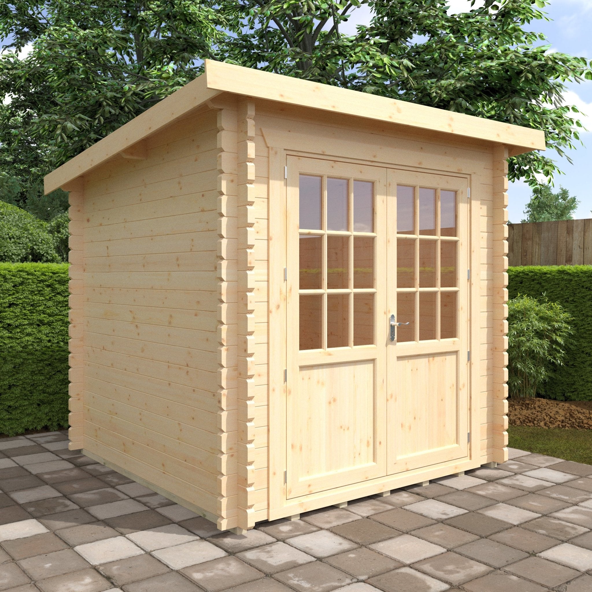 Kingsley 44mm Log Cabin - Log Cabin