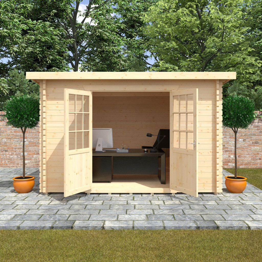 Kingsley 44mm Log Cabin - Log Cabin