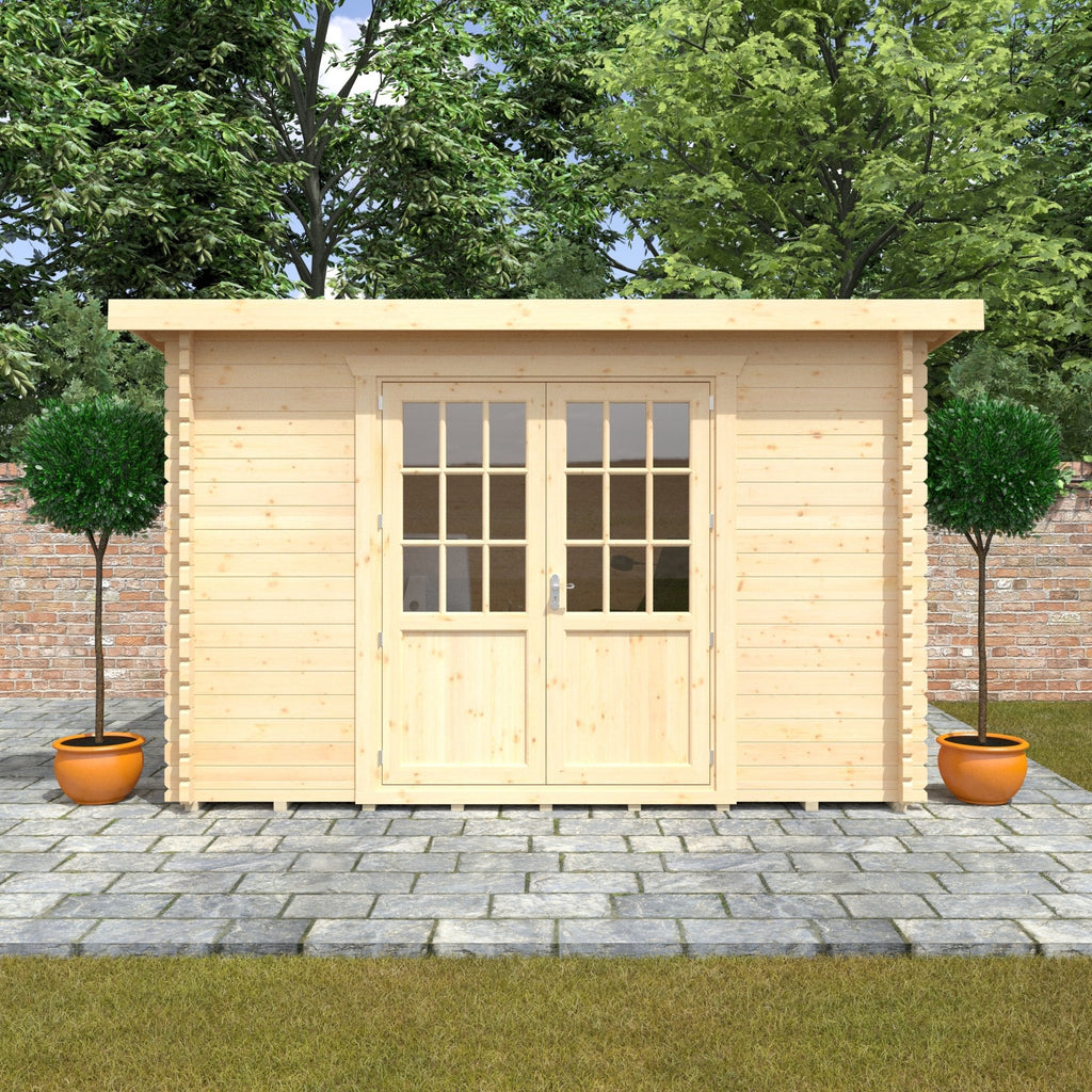 Kingsley 44mm Log Cabin - Log Cabin