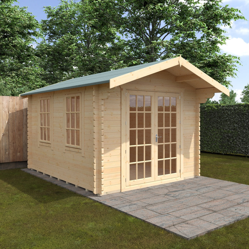 Lotherton 44mm Log Cabin - Log Cabin