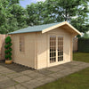 Lotherton 44mm Log Cabin - Log Cabin