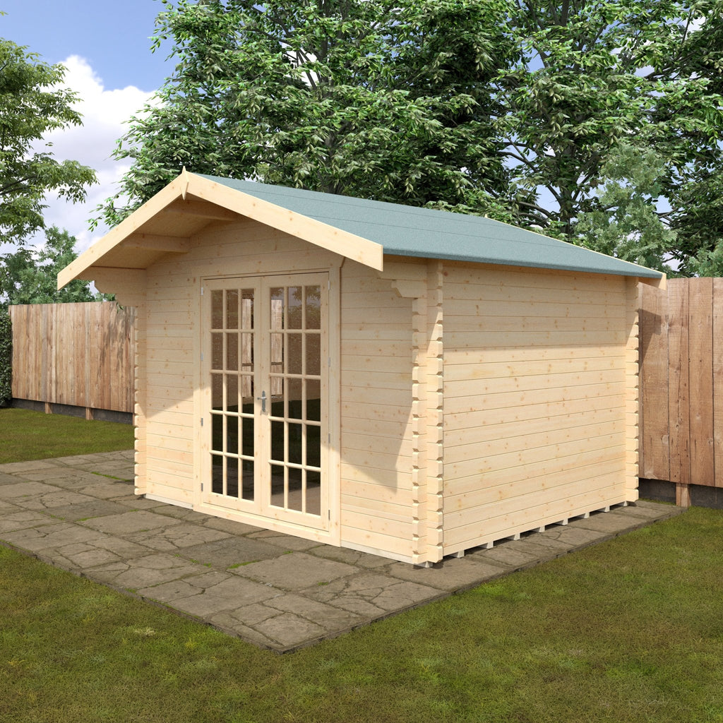 Lotherton 44mm Log Cabin - Log Cabin