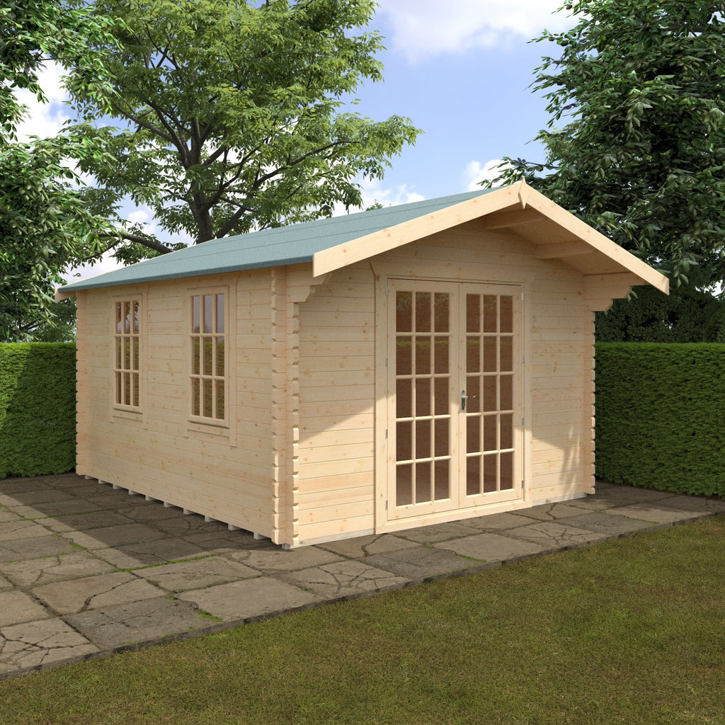 Lotherton 44mm Log Cabin - Log Cabin