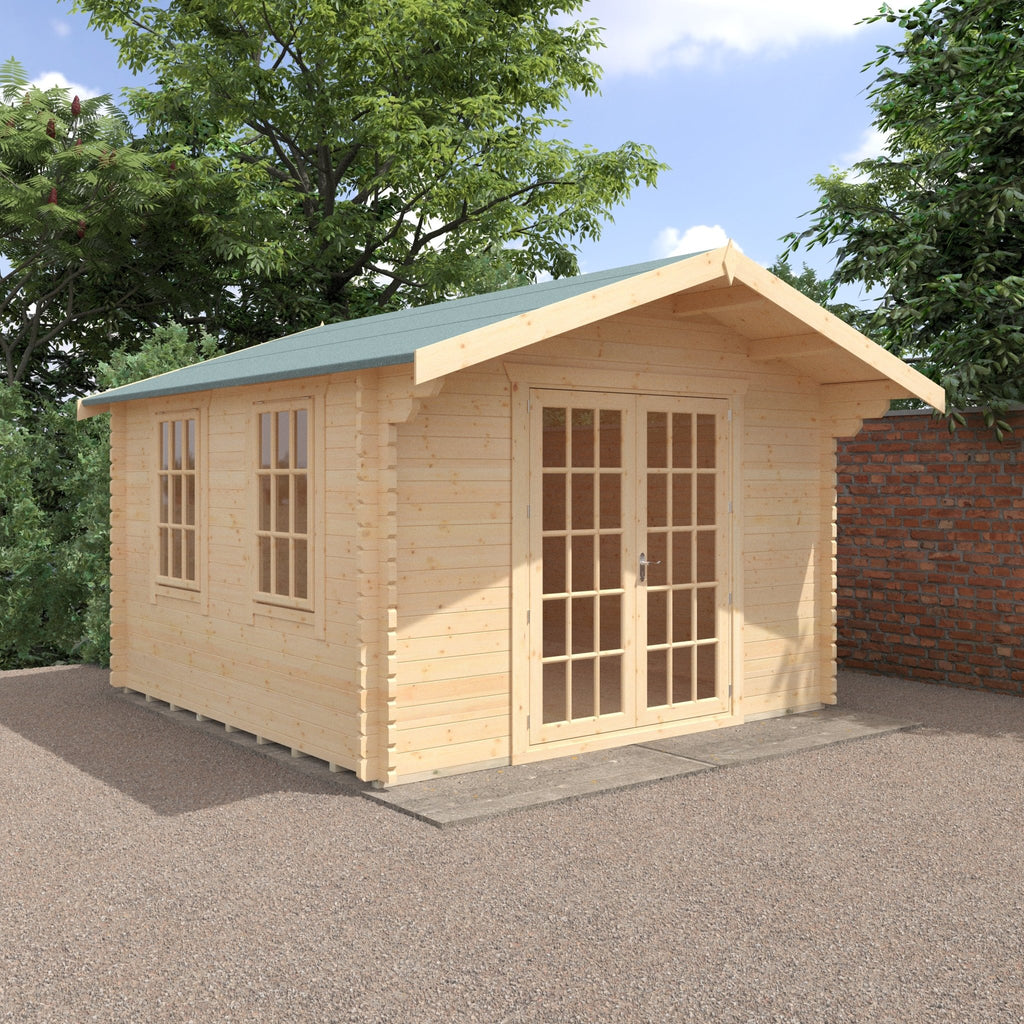 Lotherton 44mm Log Cabin - Log Cabin