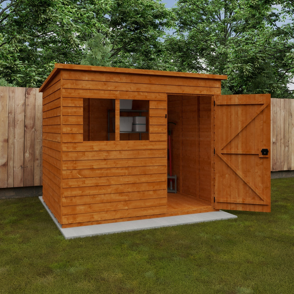 Overlap Budget Pent Shed - Shed