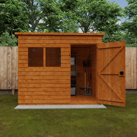 Overlap Budget Pent Shed - Shed Garden Building