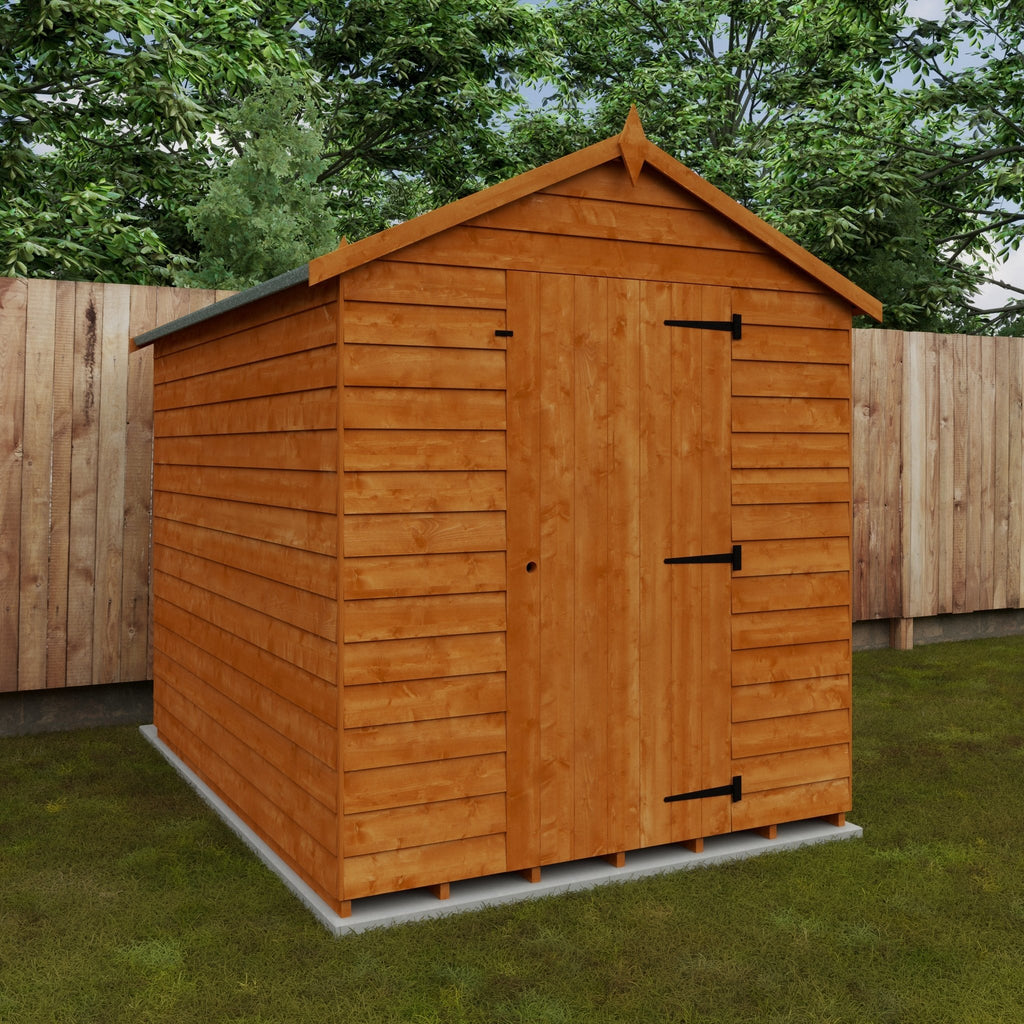 Overlap Value Apex Shed - Shed