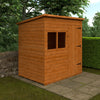 Pressure Tanalised Shiplap Timber Deluxe Pent Shed - Shed